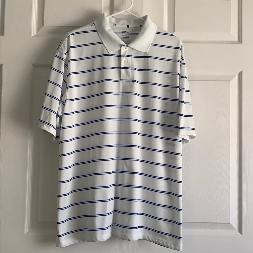 Marc Edwards Blue & White Polo